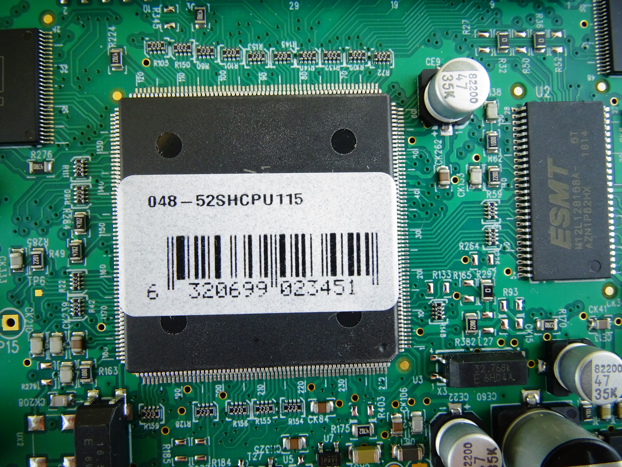 Industrial Machine Circuit Board Silkscreen Top – P:N 48-52SHCPU115 : 048-51SHCPU113DSC07179